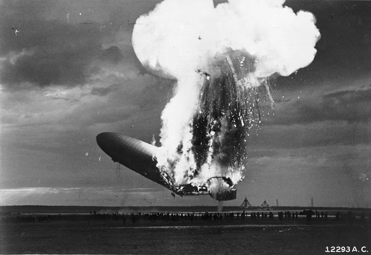 Imagine being asked to financially back the Hindenburg